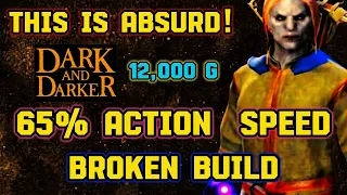 65% ACTION SPEED IS LIKE HACKING | Adrenaline Rush Slayer Fighter | Dark and Darker