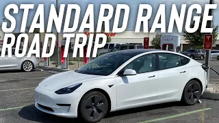 Road Trip in Standard Range Model 3!