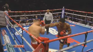 Anthony Joshua vs Denis Bakhtov TKO