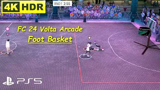 Volta FC 24, Arcade Mode, Foot Basket, EA Sports Gameplay, Innovative Games (PS5 UHD 4K 60FPS HDR)