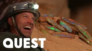 The Rookies Find Valuable Opal In A Dangerous Abandoned Mine | Outback Opal Hunters