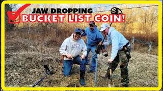 We Dug Another BUCKET LIST Coin! Metal Detecting Finds More Treasure