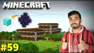 I FOUND A DIAMOND BLOCK IN WOODLAND MANSION | MINECRAFT GAMEPLAY #1