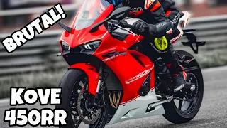 KOVE 450rr La MOTO DE 4 CILINDROS MEJOR QUE LAS JAPONESAS