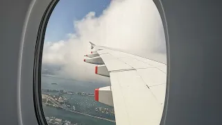 British Airways A380 Departing Miami