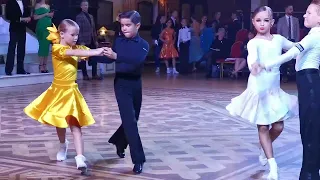 Olivia (8 years old)& Christian PT1 #dance  Pasodoble The Open Worlds #Blackpool #uk