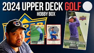 GOLF TRADING CARDS ARE BACK!!! - 2024 Upper Deck Golf Hobby Box Opening and Review