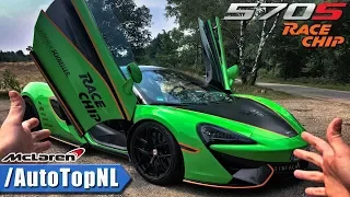 676HP McLaren 570s RaceChip REVIEW POV Test Drive AUTOBAHN & Forest Roads by AutoTopNL