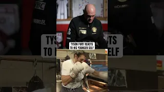 Wholesome moment between Tyson Fury & Paris Fury ❤️