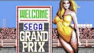 Super Monaco GP Review for the Commodore 64 by John Gage