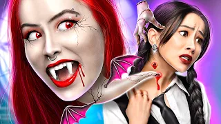 Wednesday Addams in Jail! How to Become Vampire