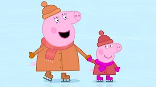 Peppa Pig Official Channel | Ice Skating | Cartoons For Kids | Peppa Pig Toys