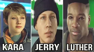 Sacrifice Kara vs Luther vs Jerry vs No One - Detroit Become Human