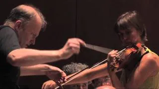 Sibelius -  Concerto pour violon par Viktoria Mullova (répétition)