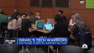 Israel's tech warriors: Software startups support Israeli military during war with Hamas