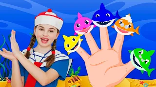 Baby Shark | Finger Family - Learns Colors & More Children's Songs and Nursery Rhymes