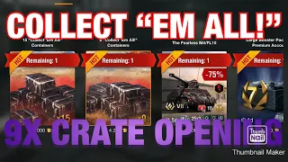 9X Collect “Em All!” Container Opening