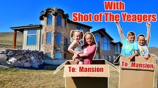 We Pretend to Send Ourselves to a Mansion! (skit) Shot of the Yeagers VS Kids Fun TV Colab!