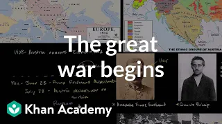 The Great War begins | The 20th century | World history | Khan Academy