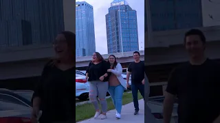 Crazy reactions on girls! Bushman Prank