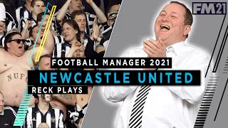 RECK PLAYS: - NEWCASTLE UNITED - PART ONE - FOOTBALL MANAGER 2021