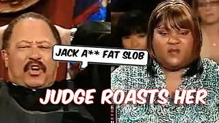 JUDGE CALLS BLACK WOMAN A JACK A$Ś IN COURT!! THEN ROASTS #judgejoebrown #court #reaction