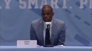 Hubert Davis Shares His Faith during Introductory Press Conference