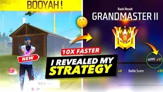 Br Rank Pushing 10x Faster Glitch For Grandmaster 😱 ||Br Rank Pushing Trick| Free Fire BABUJI GAMING