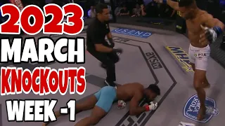 MMA & Boxing Knockouts I March 2022 Week 1