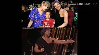 Taylor Swift With Alicia Keys Son In iHeartRadio Music Awards 2019