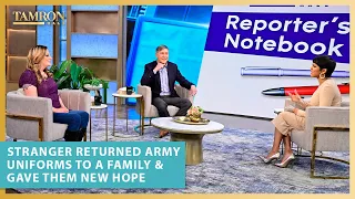 A Stranger Returned Discarded Army Uniforms to a Family & Gave Them New Hope