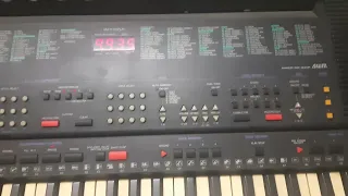 Yamaha PSR-400 (made in japan): đàn organ nổi tiếng thập niên 90