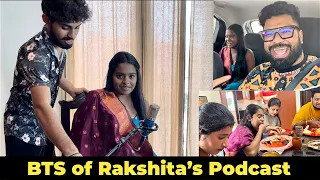 Behind the scenes of Rakshita's Podcast😂