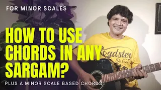 A minor scale based chords | Using chords in Sargam ll | @chitranshisir