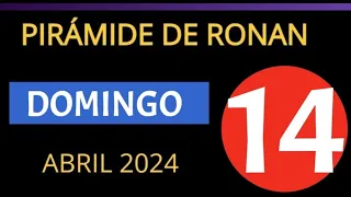 LOTERÍA PANAMA 💕💕PIRÁMIDE DE RONAN 💕💕14  de abril 💕💕2024