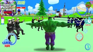 Dude Theft Wars: Open World - Jack Become HULK Character | Android Gameplay HD
