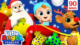 Vive le vent | Comptines de Noël avec Bébé Louis | Little Angel Français