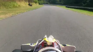 Rennkart Vortex Rok Gp/Tony kart Testlauf/July Motodrom Hagen .