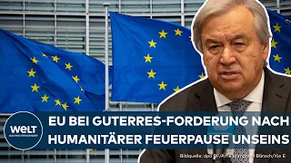 EU-GIPFEL IN BRÜSSEL: Staats- und Regierungschefs erarbeiten Abschlusserklärung zum Krieg in Israel