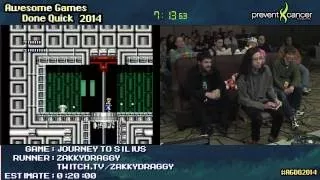 Journey To Silius :: SPEED RUN (0:11:26) [NES] Live by ZakkyDraggy #AGDQ 2017