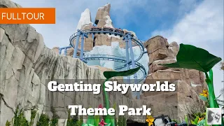 Genting Skyworlds Theme Park full Tour | Genting Highlands Top attraction | @travelingartasty