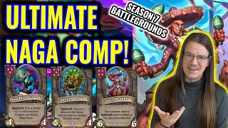 From Trash to S class! NAGA back on top! - Hearthstone Battlegrounds