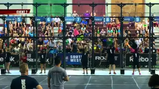 CrossFit - South West Regional Live Footage: Men's Event 7