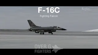 Over G Fighters - F-16C Fighting Falcon - Area5 - Taxi, Takeoff