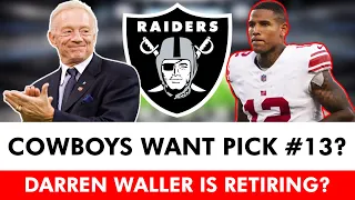 REPORT: Cowboys Could Trade Up With The Raiders According To Former NFL GM + Darren Waller Retiring?