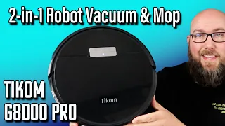 Tikom G8000 Pro Robot Vacuum & Mop Tutorial & Review