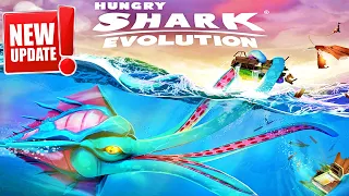 Hungry Shark Evolution Update: KRAKEN SHARK UNLOCKED - Android iOS GamePlay FHD