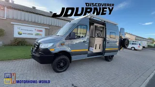 Mercedes Sprinter 4x4 Motorhome-World walk around Discoverer Journey no.773