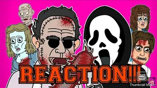 FACE VS FACE!!! | Ghostface Vs. Leatherface Musical Reaction