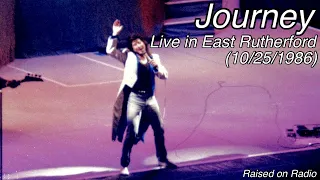 Journey - Live in East Rutherford (October 25th, 1986)